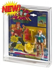 1 x GW Acrylic Display Case -Carded Kenner Captain Planet MOC (ADC-048)