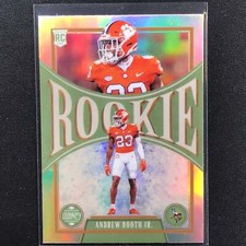 2022 Legacy ANDREW BOOTH JR. Rookie Premium Edition Silver Prizm #184