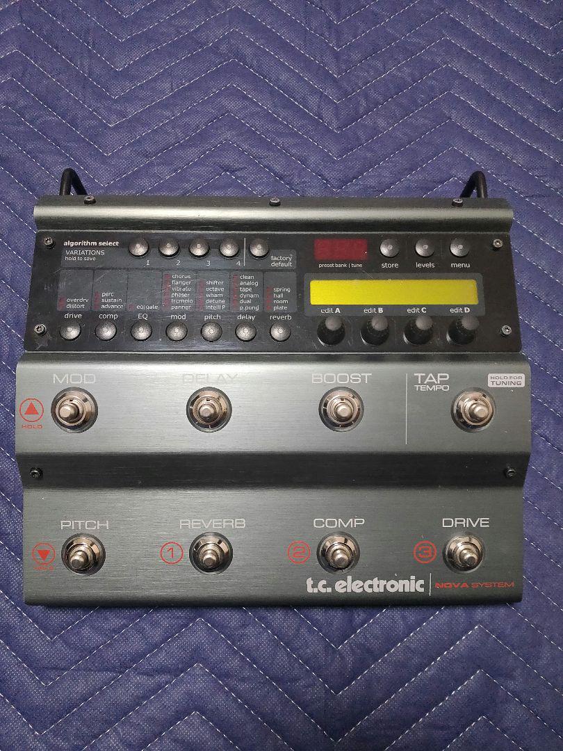 TC Electronic NOVA SYSTEM Guitar Effects processor Pedal