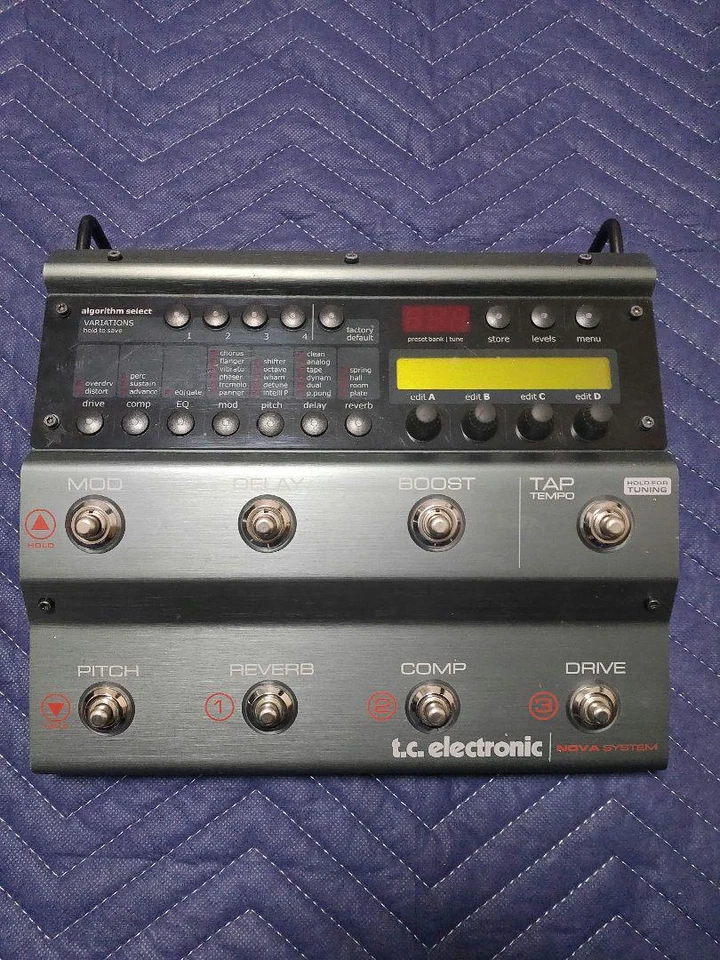 TC Electronic NOVA SYSTEM Guitar Effects Processor Pedal Distortion Overdrive - Photo 1/1