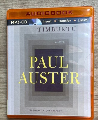 AUDIO BOOK Paul Auster TIMBUKTU on 1 x CD mp3 - unabridged - new sealed