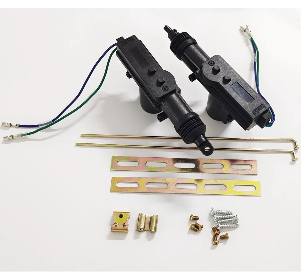 Actuador universal de desbloqueo de cerradura de puerta eléctrica de alta resistencia con motor automático de 2 cables 12 V para automóvil Foto 4 de 4