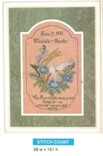 PERFECT PAIR CROSS STITCH PATTERN ONLY  HM - QUP