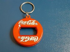 Vintage Pre-Owned Lot of 9 Coca Cola Key Chain Rings Bottle Openers 1990s Era
