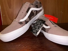 vans old skool pro desert camo skate shoes