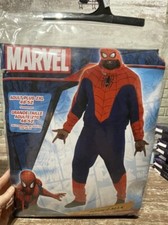 New Marvel Spider-Man Costume Plus Size XXL/2XL 48-52. Hood and joggers.