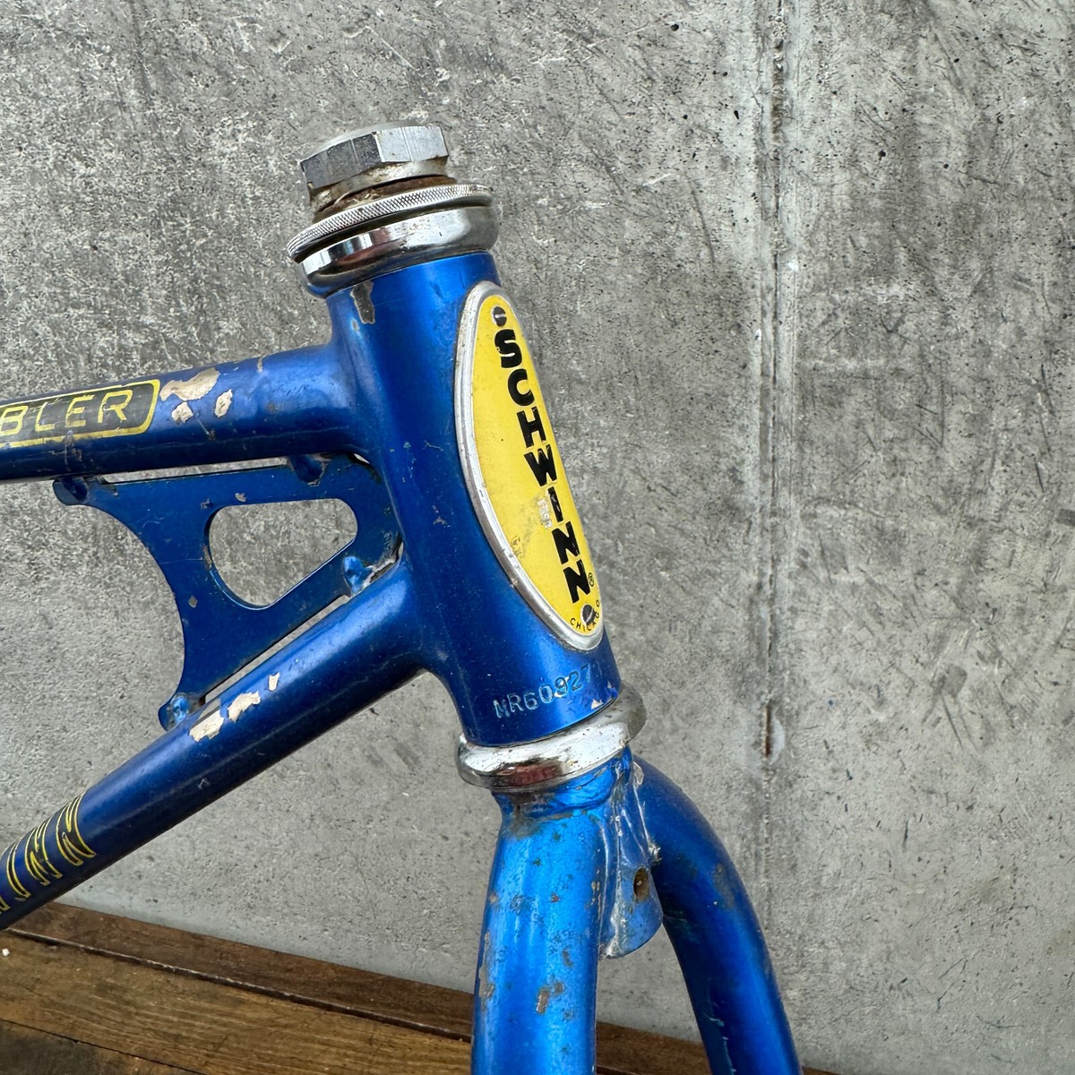 Vintage Schwinn Scrambler Frame Set Phantom Old School BMX Vintage Schwinn Scrambler Frame Set Phantom Old School BMX