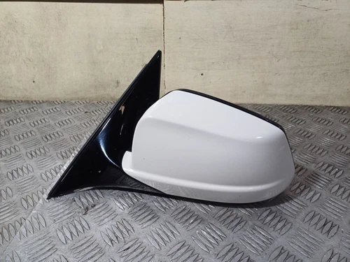 BMW 5 F10 F11 LEFT PASSENGER N/S M SPORT WING MIRROR WHITE 300 FAST DELIVERY