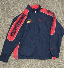 Vintage NASCAR Jeff Gordon Chase Authentics Nylon Jacket Embroidered #24 Medium