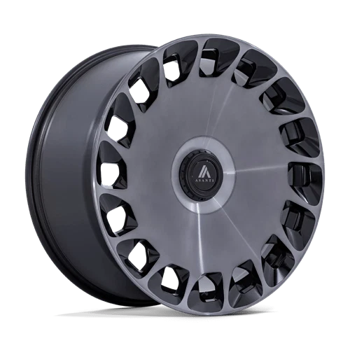 Колесо 22x9 Asanti ABL-45 Aristocrat глянцевое черное Mach DDT 5x112/5x120 (27 мм) - Изображение 2 из 4