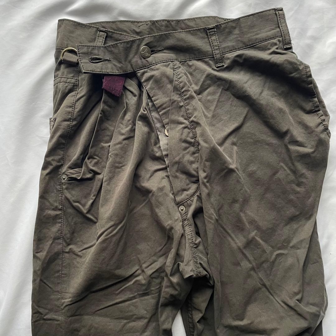 Vivienne Westwood MAN Deformed Sarouel Pants Check Ye… - Gem