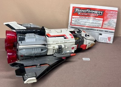 Transformers Armada Jetfire With Instructions 2003 Hasbro NOT COMPLETE