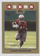 2008 Topps Gold Border 192/2008 Josh Morgan #378 fm0