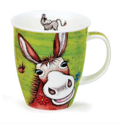 Dunoon Mugs - Nevis DONKEY - 480ml / 16.23oz - Fine Bone China Mug