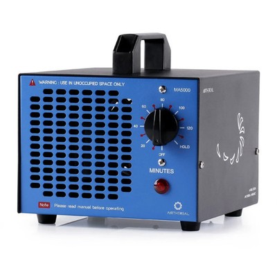 Airthereal MA5000 Ozone Generator Air Purifier Odor Eliminator 110V Blue