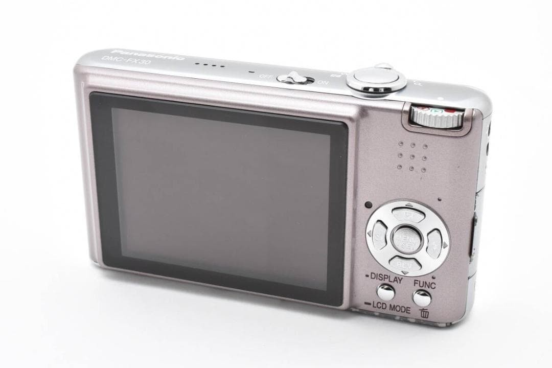 Panasonic LUMIX DMC-FX30 Pink Compact Digital Camera Excellent