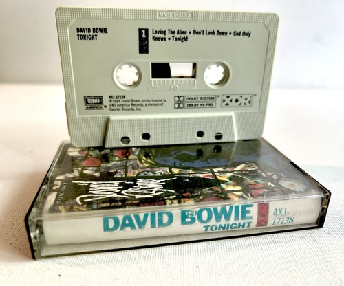DAVID BOWIE - Tonight, Outside, ChangesTwoBowie (Cassette Lot - Excellent) VNTG - Picture 10 of 12
