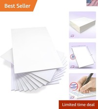 Pack of 10 Soft Cover Memo Pads - 50 Sheets, Perfect for School & Office