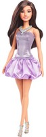 Barbie Fashionistas Puppe 234 Violettes Kleid Braune Haare Spielzeug Puppe