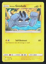 Pokemon Alolan Geodude Team Up 34/181 LP
