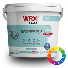 WRX TRADE WATER-BASED SATINWOOD PAINT