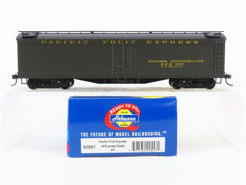Frigorífico Pacific Fruit Express Railroad 50' escala HO Athearn 92557 PFE #557 | Zustand: Used