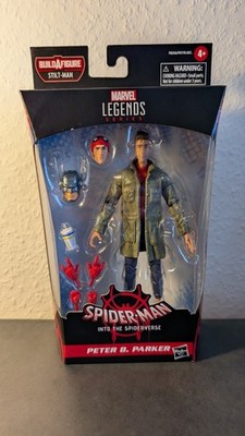 Marvel Legends Peter B. Parker Spider-Man Into The Spider-Verse Stilt Man BAF