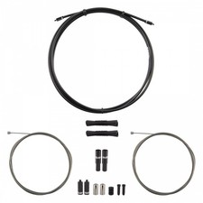 SlickWire Brake Cable Kit V2 Front and Rear Black Compressionless