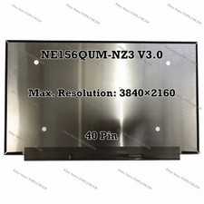 NE156QUM-NZ3 V3.0 UHD 3840×2160 IPS LED LCD Screen Panel Matrix EDP 40 Pin 120Hz