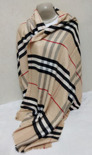 Burberry London Scarf 100% Wool Rectangular S...
