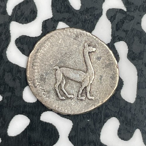1831/0 Peru 1/4 Real Lot#F6835 Silver! Scarce!