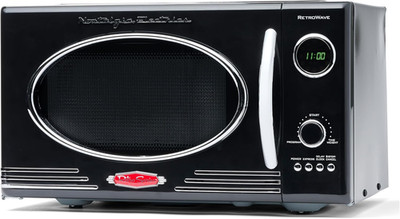 Nostalgia Retro Mikrowellenofen Für Die Arbeitsplatte   Großes 800-Watt-Modell  