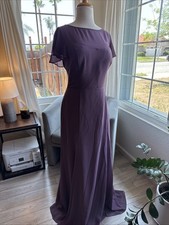 Jenny Yoo Dusty Purple Bridesmaid/Special Occasion Gown Size 16