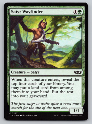 Satyr, Wayfinder  - Commander: Tarkir Dragonstorm MTG