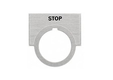 Siemens 52NL04 Legend Emergency Stop Plate