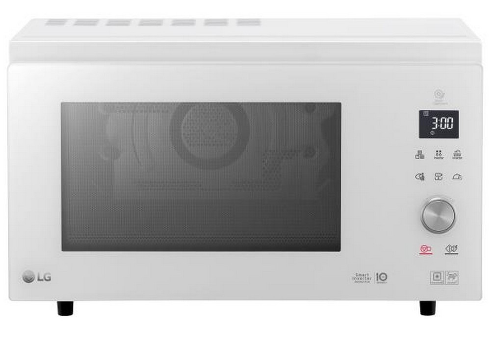 Micro-ondes combiné LG blanc 39L, l'allié des repas de famille réussis en semaine