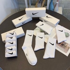 Nike Everyday Plus Cushion White Mens Crew So...