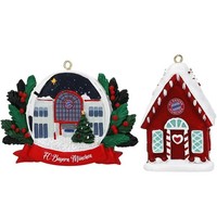 Fc Bayern MüNchen ChristbaumanhäNger 2Er-Set Fc Bayern Shop Haus SäBener Strasse