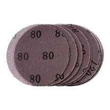 5" Mesh Sandpaper Discs 50PCS - Grit 80/120/240/320 for Sanding  Polishing