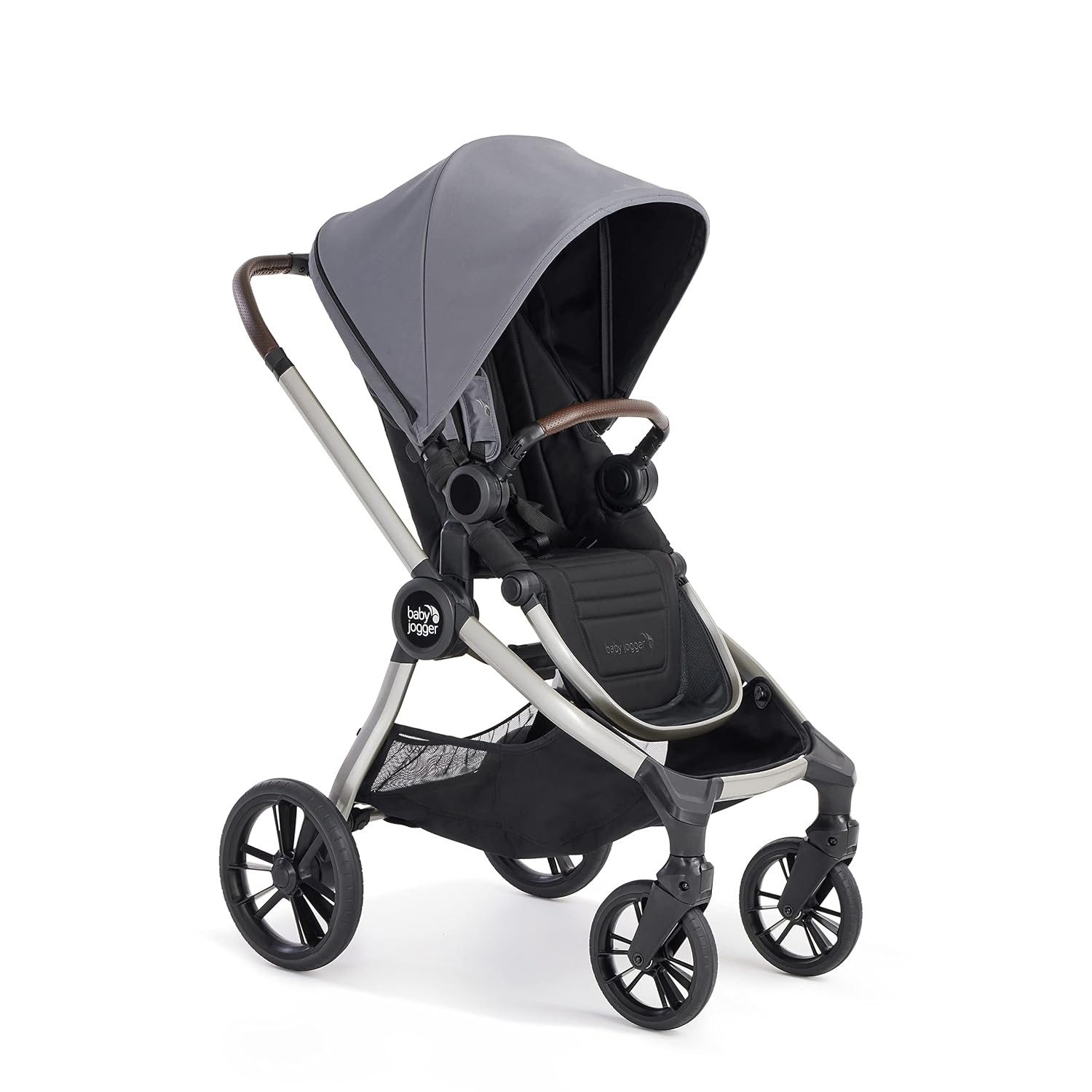Baby Jogger City Sights Single Stroller-Dark Slate Gray and Black