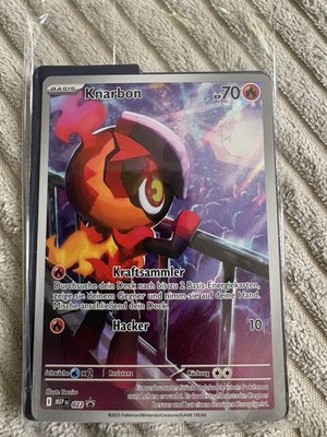 Pokémon Knarbon Illustration Rare Black Star Promos MEP 022 NM Deutsch SEALED 