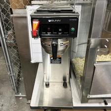 Good Used Working BUNN Single Brewer Coffee Maker Stainless Steel W/ Hot Water