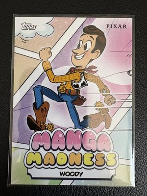 2026 Topps Disney Neon Manga Madness Woody MM-1