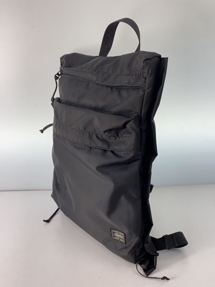 Porter Backpack Nylon Blk Solid K6934 - image 2