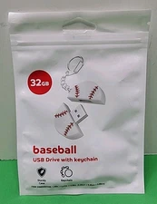 Vivitar 32gb Baseball USB Flash Thumb Drive