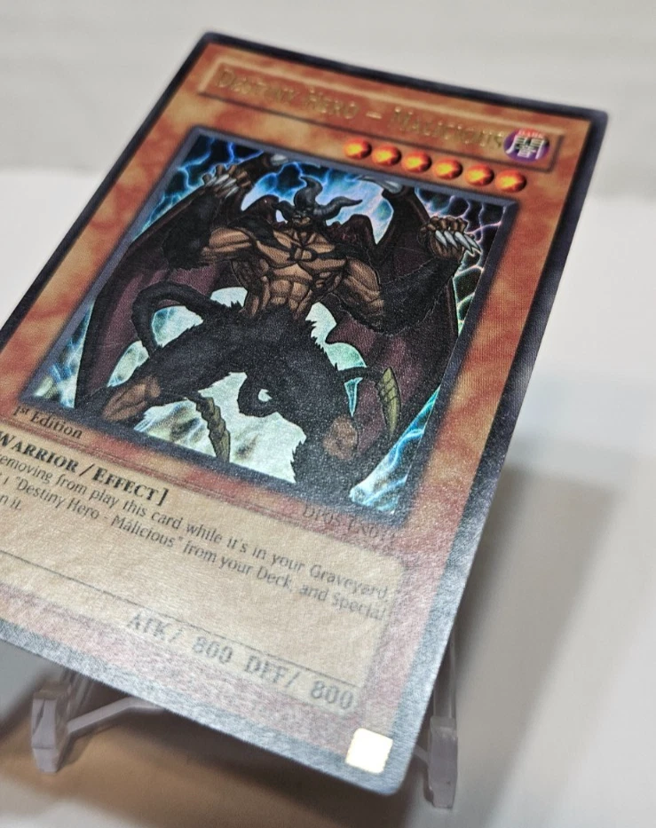 Destiny Hero - Malicious DP05-EN011 Ultra Rare 1st Edition Yugioh 145 - Image 2 of 4