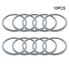 Gasket Seal Seal Rings 10 Pcs 3.1" Exquisite And Delicate Grey
