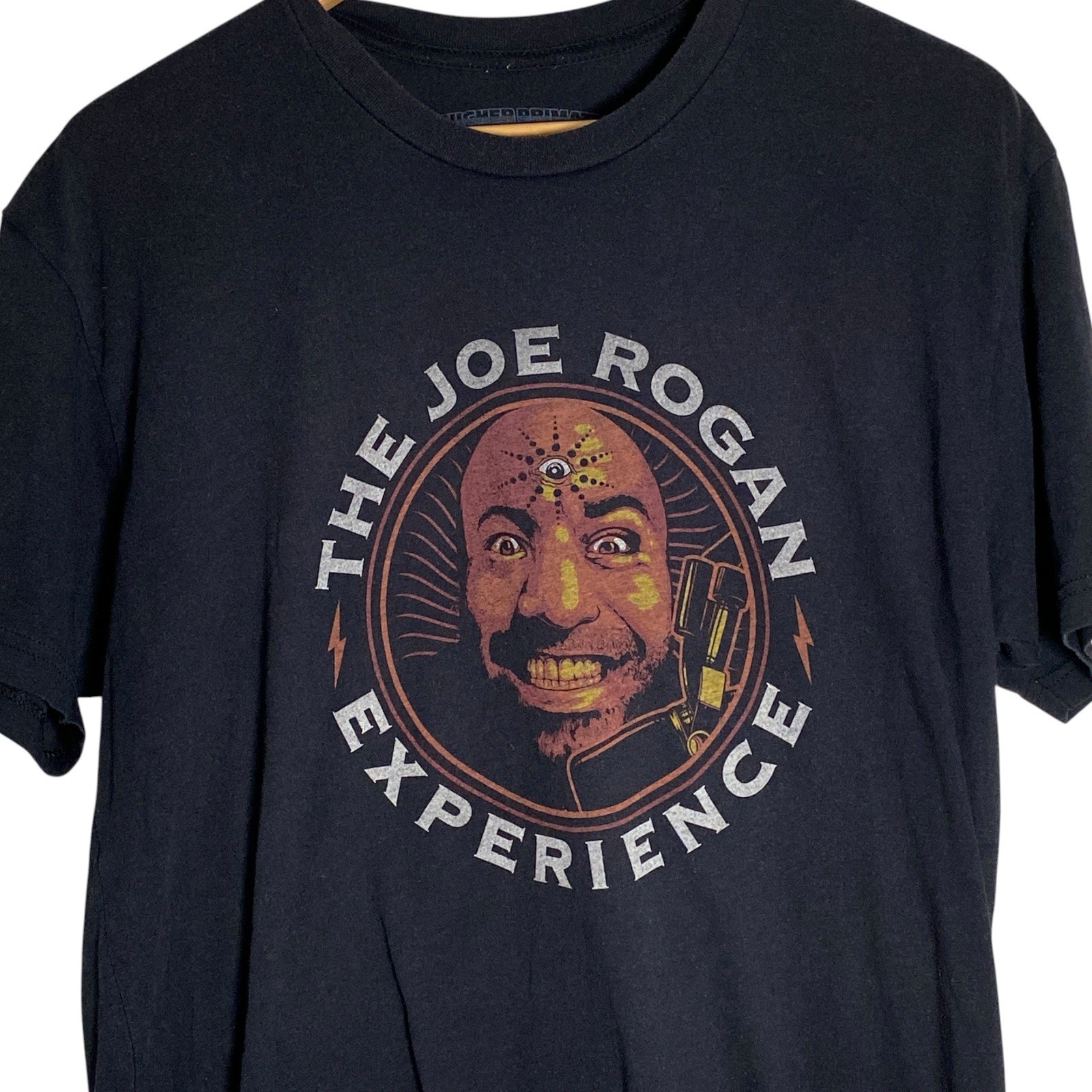 Joe Rogan Experience T Shirt Podcast UFC Third Eye Logo Higher Primate Size L image 2