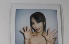 #806  Harumi Kurokawa  Auto Signed Cheki Pic Photo  (Only One !!  1 of 1 !!  Ver