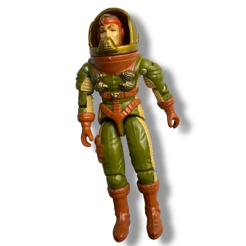 1991 Vintage G.I. GI Joe 3.75 ARAH General Hawk v1 Figure w/ Helmet Accessory